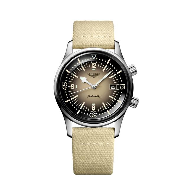 Longines Heritage Legend Diver Beige