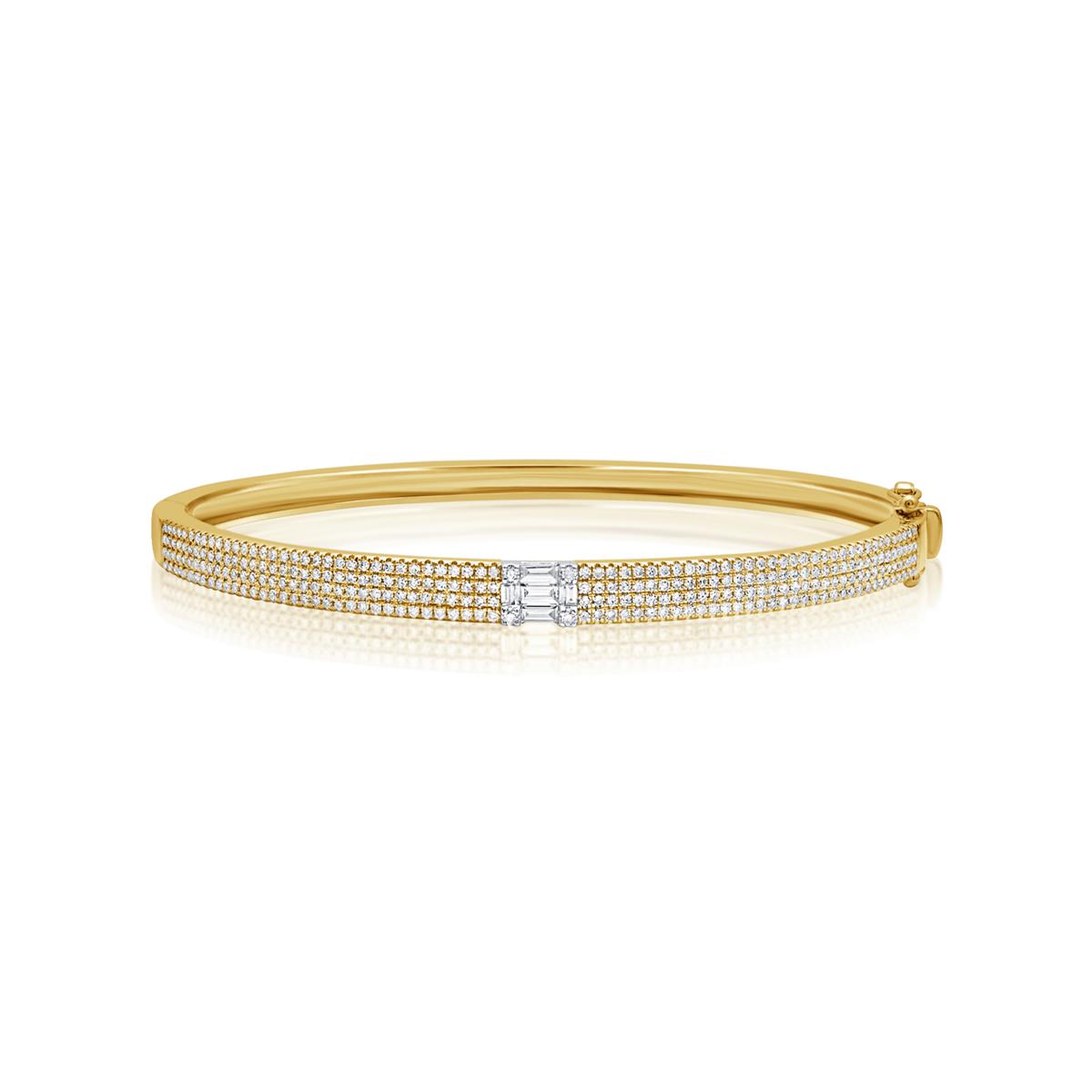 Step Up Your Bracelet Game With Our Yellow Gold Stacks!
