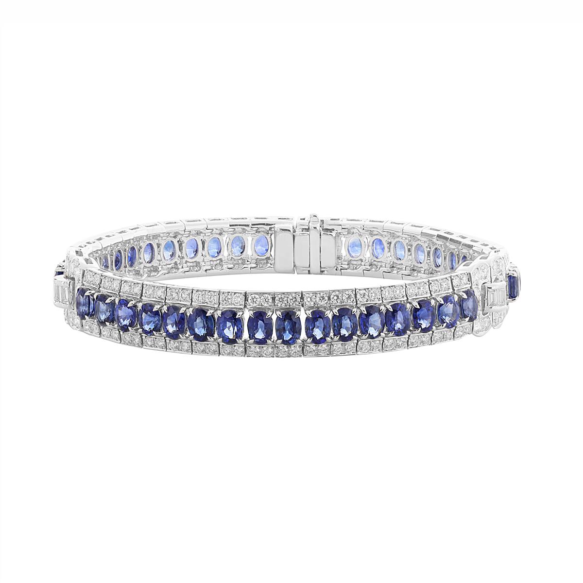 Stacked In Sapphires For Saturday Night