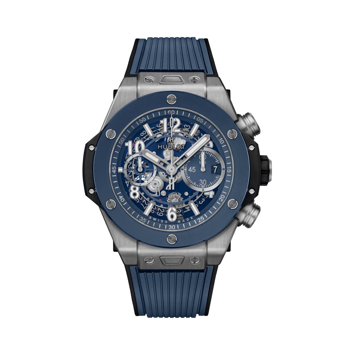 Hublot Big Bang Unico Titanium Blue Ceramic