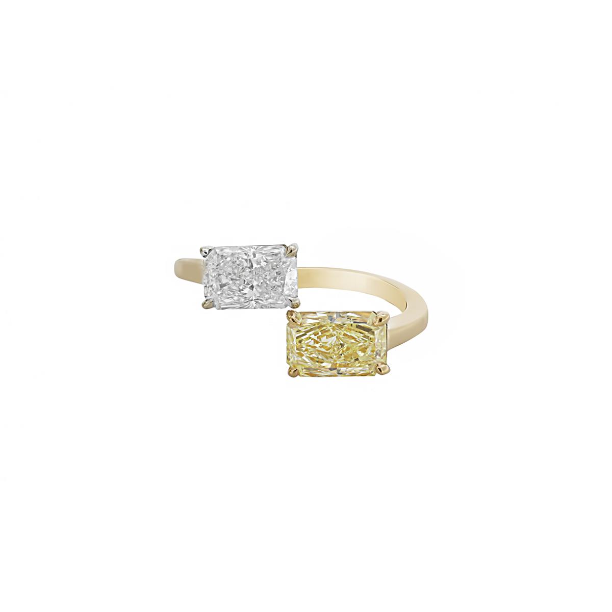 On a Two Stone Ring Obsession