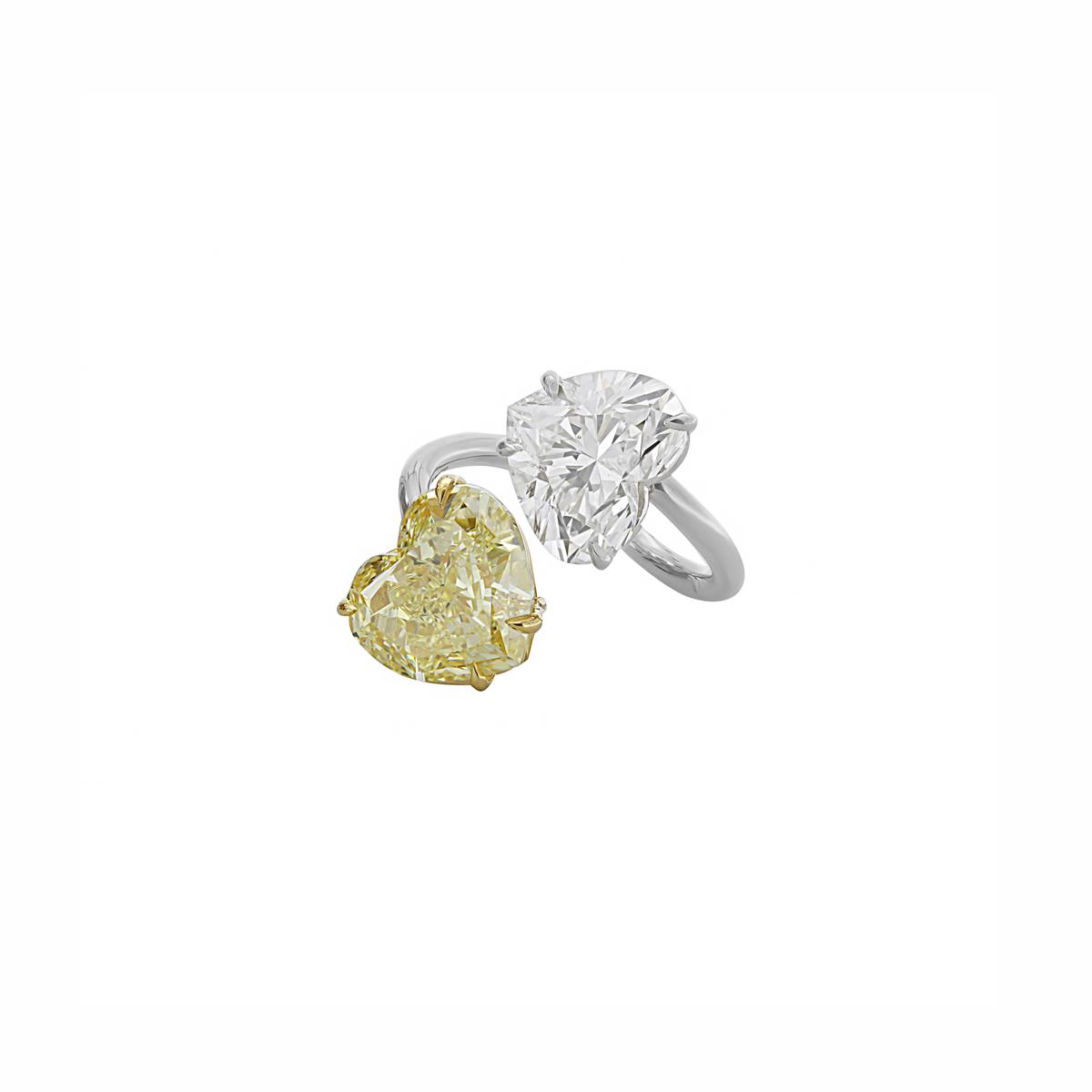On a Two Stone Ring Obsession
