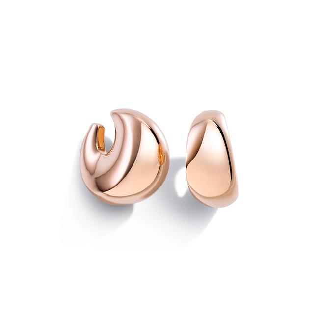 Vhernier Pirouette 18k Rose Gold Earclips