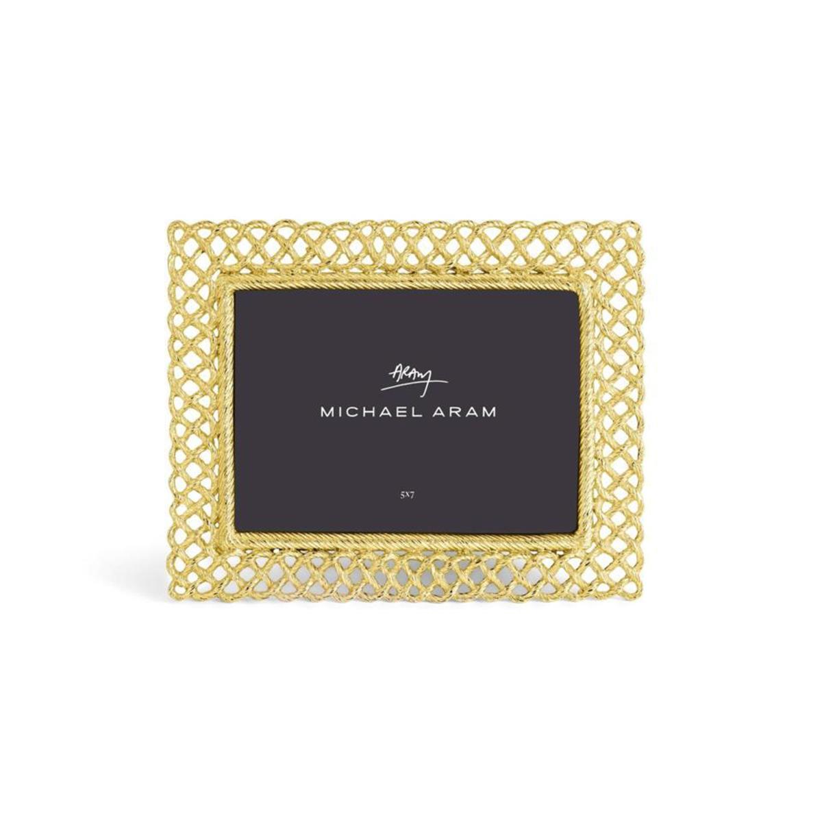 Michael Aram Loveknot Goldtone 5x7 Frame