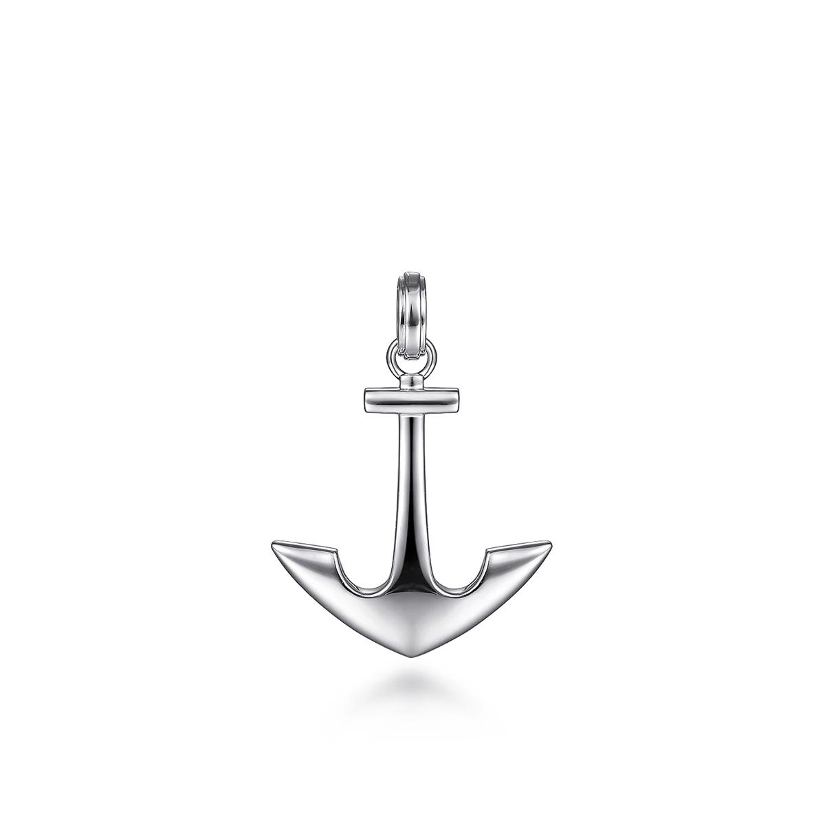 Gabriel & Co Sterling Silver Anchor Pendant