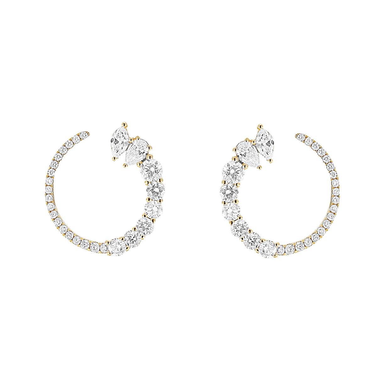 A New Take on a Diamond Hoop
