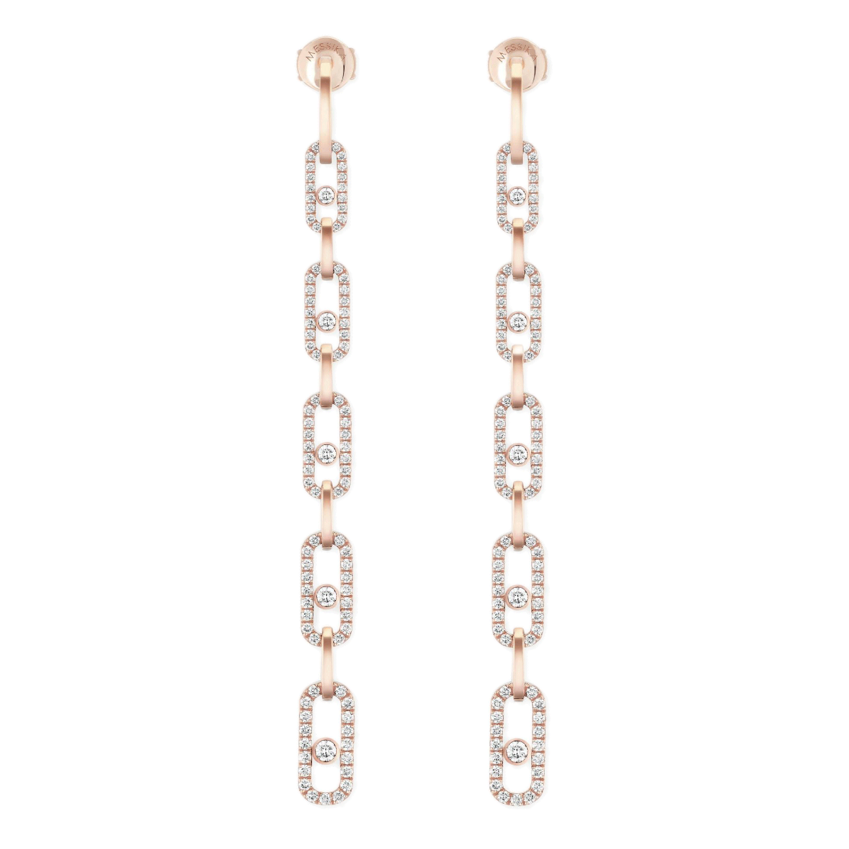 Messika Move Uno Multi Pendant Diamond Drop Earrings