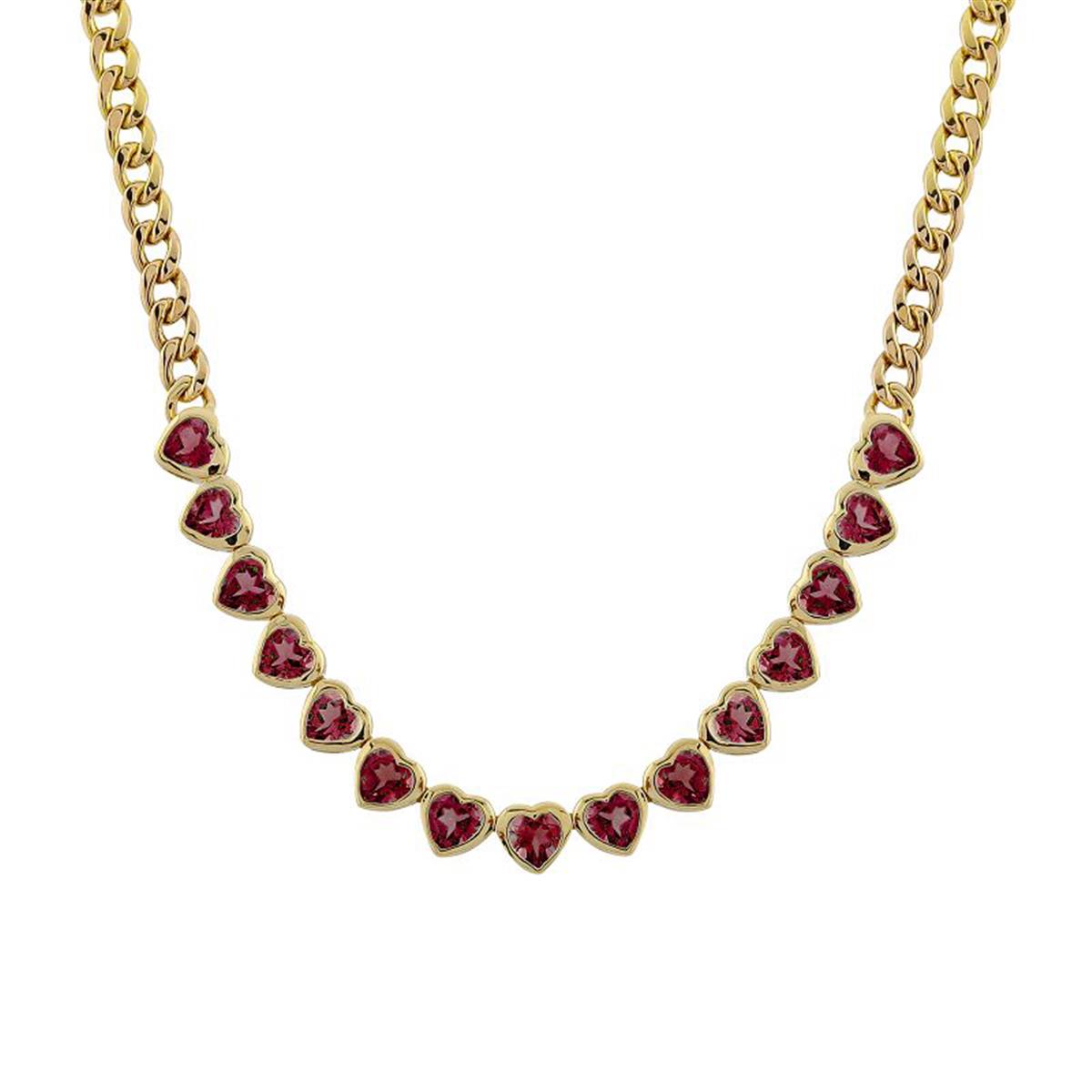 London Collection 14k Yellow Gold Heart Necklace