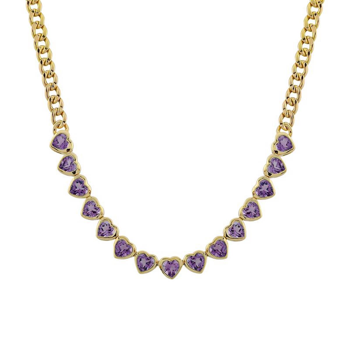 London Collection 14k Yellow Gold Heart Necklace