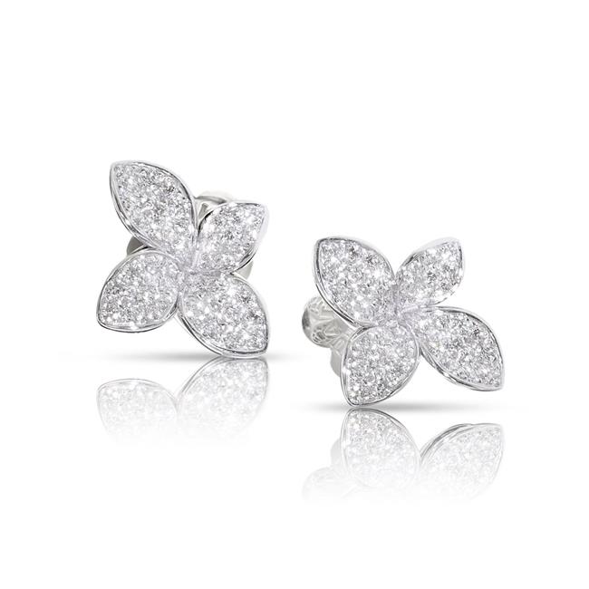 Pasquale Bruni Petit Garden 18k White Gold Earrings