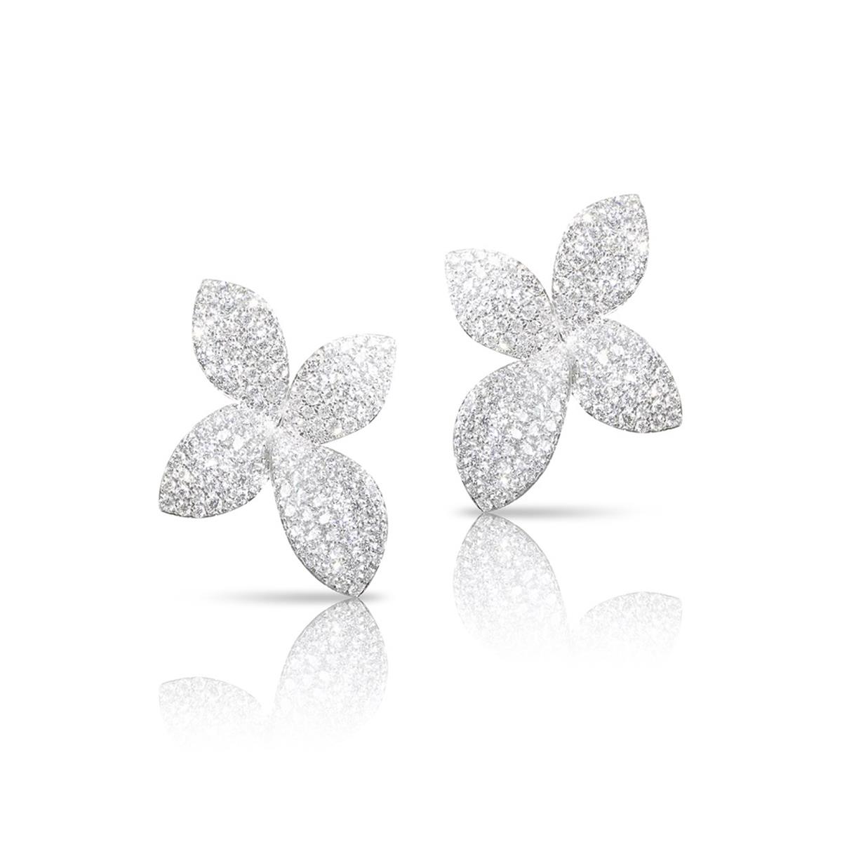 Pasquale Bruni Giardini Segreti 18k Diamond Earrings
