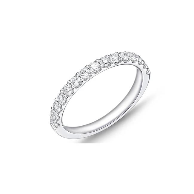 Memoire Odessa Platinum 1/2 Diamond Band