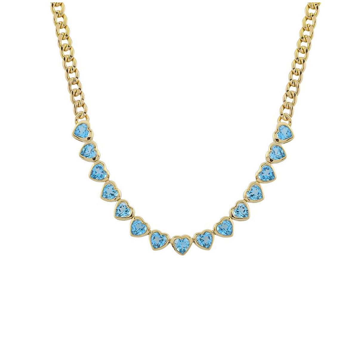 London Collection 14k Yellow Gold Heart Necklace