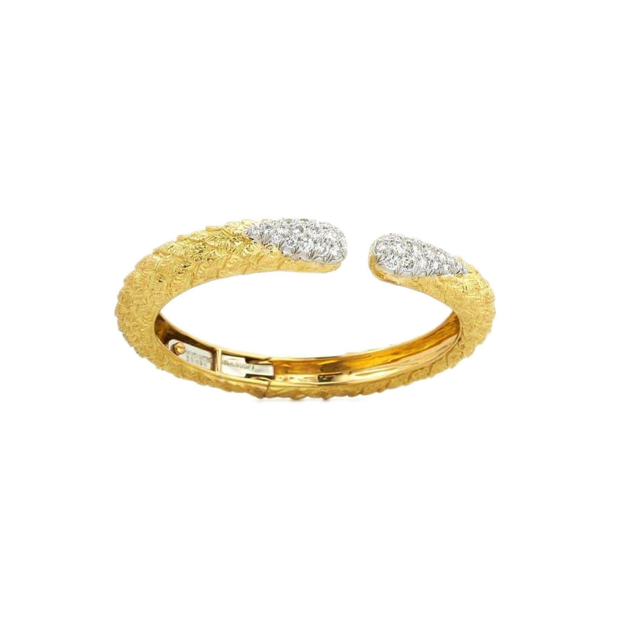 David Webb 57th Street Park Avenue Bangle Bracelet