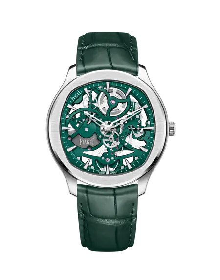 Piaget Polo Skeleton Watch Green
