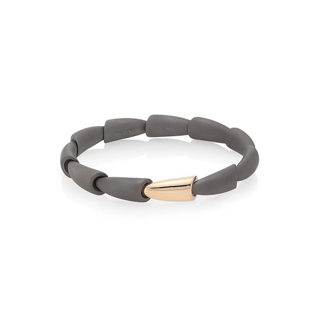 Vhernier Calla Media 18k Rose Gold Titanium Bracelet