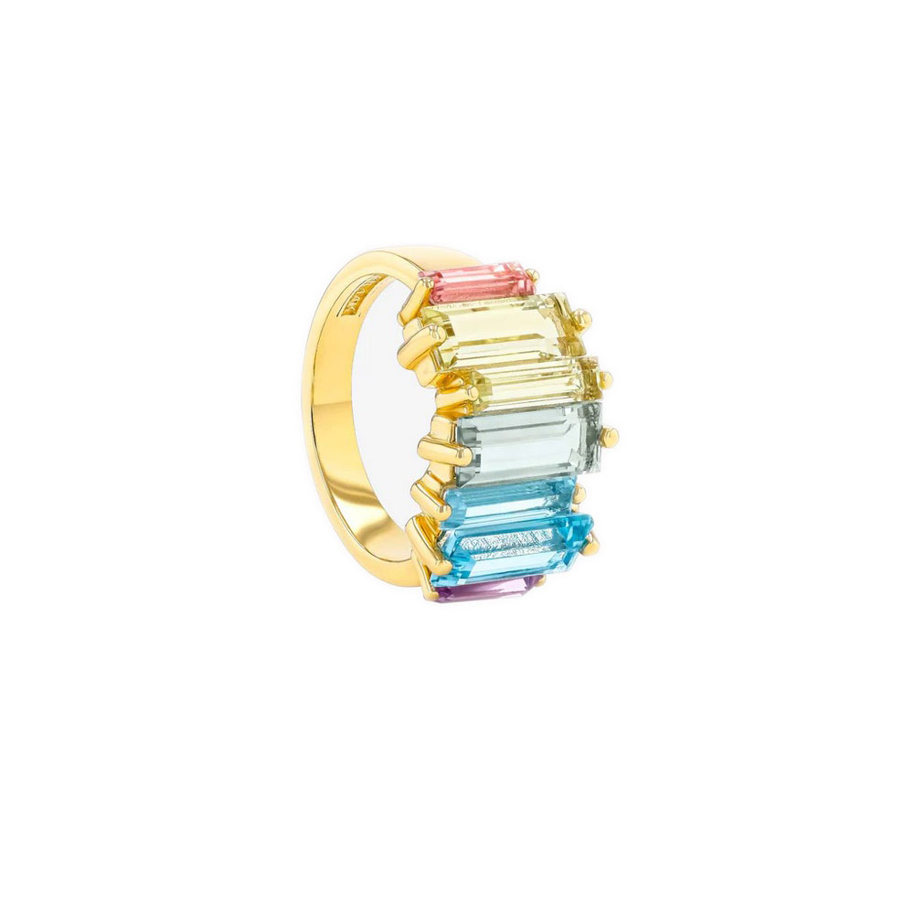 Suzanne Kalan Amalfi Reborn Pastel Stacker Half Band
