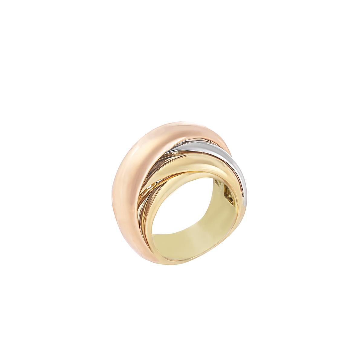 London Collection 18k Crossover Ring