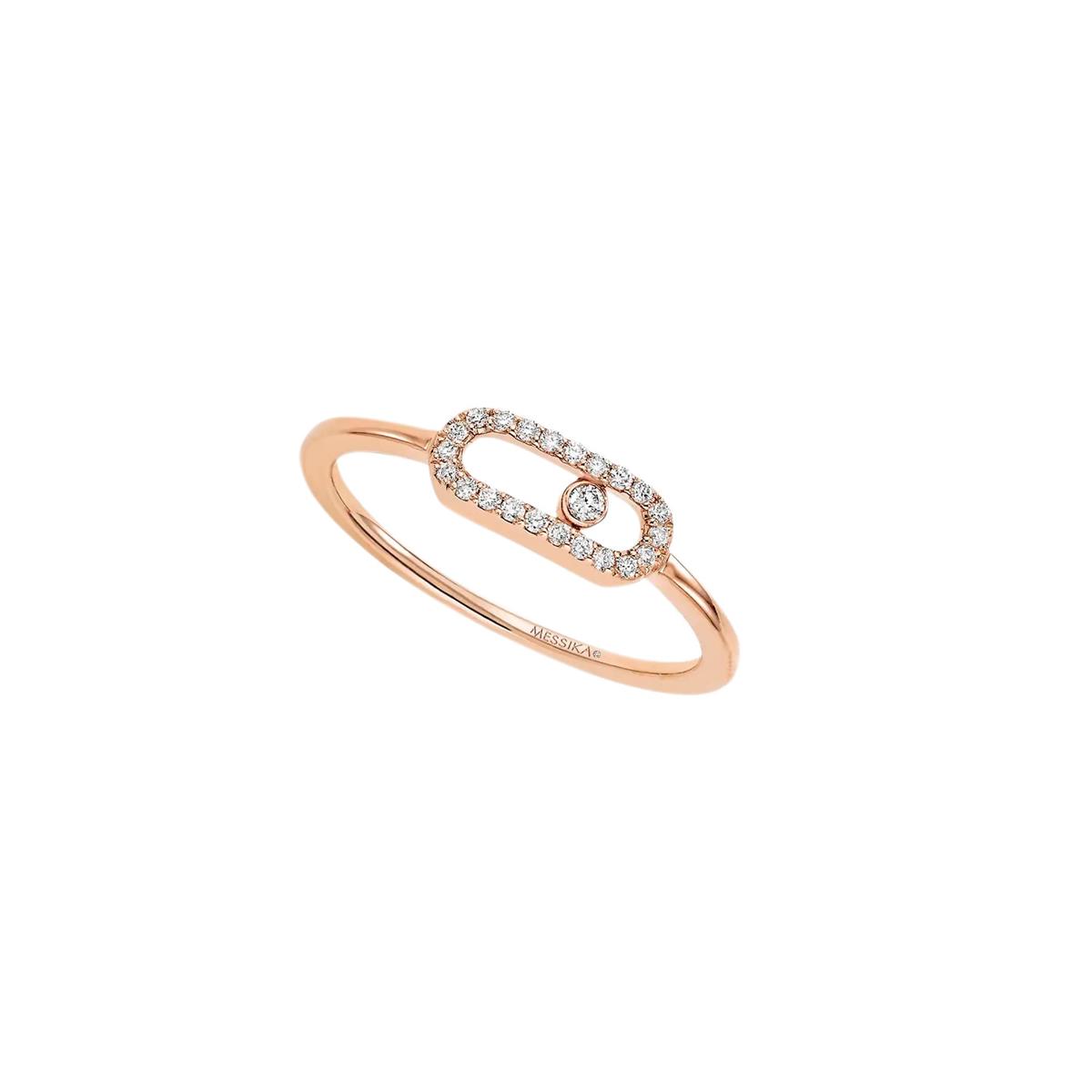 Messika Move Uno 18k Gold Diamond Ring