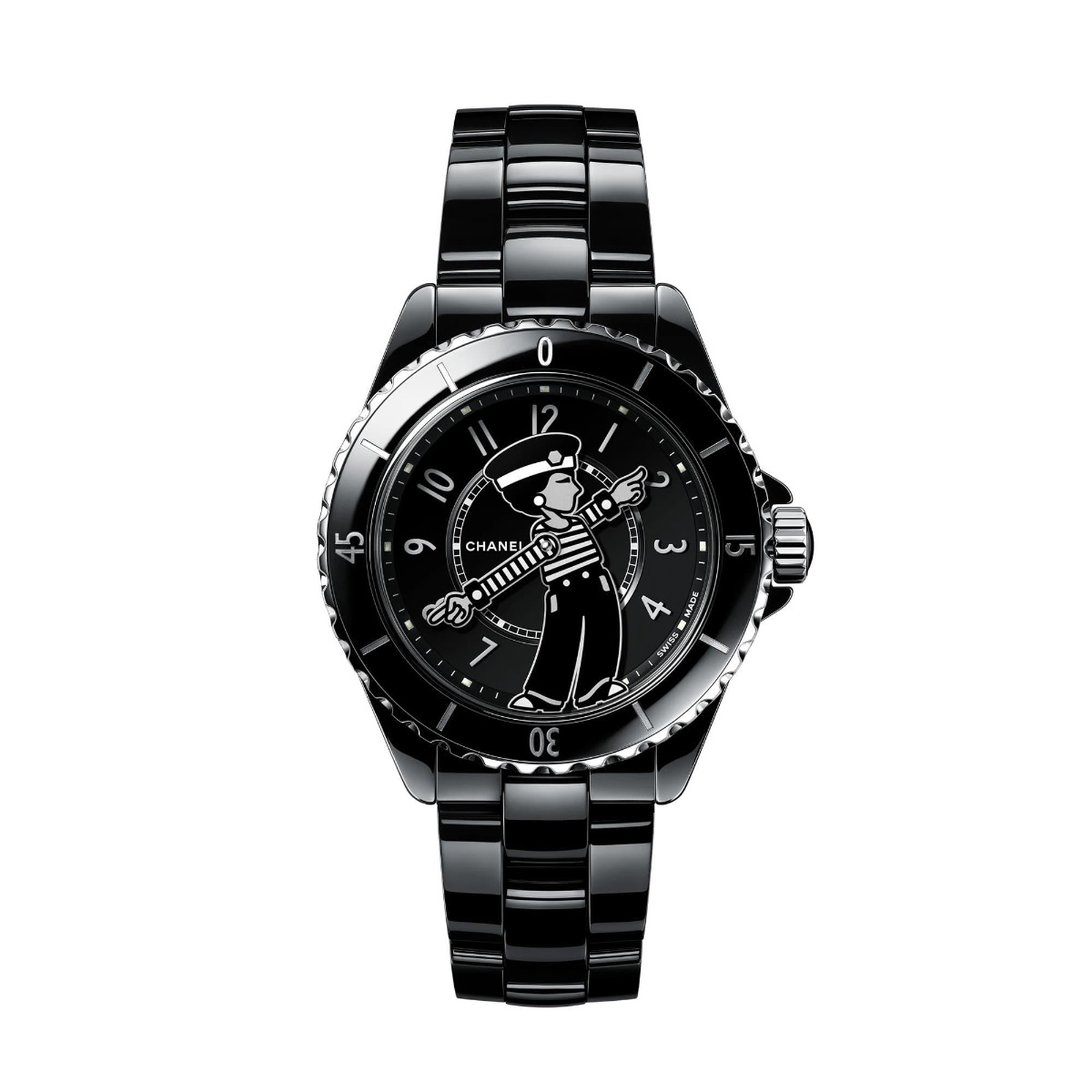 CHANEL Mademoiselle J12 La Pausa Watch 38 mm