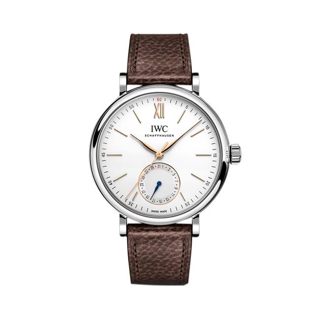 IWC Portofino Pointer Date White