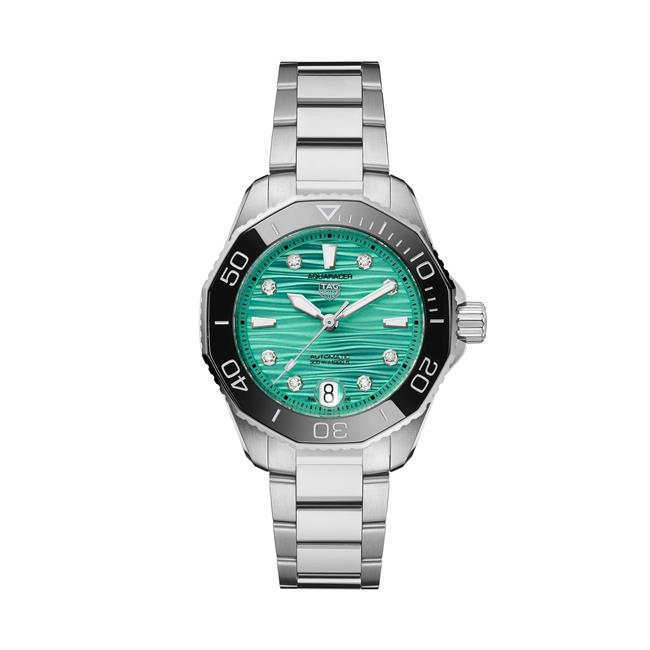 TAG Heuer Aquaracer Professional 300 Date Diamond Turquoise