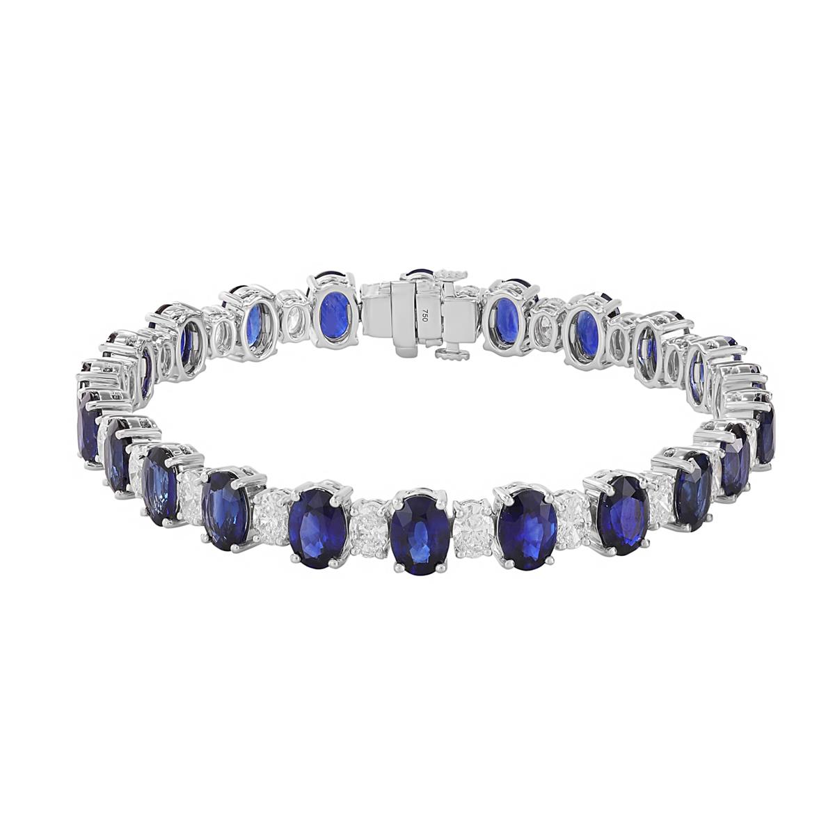 Stacked In Sapphires For Saturday Night