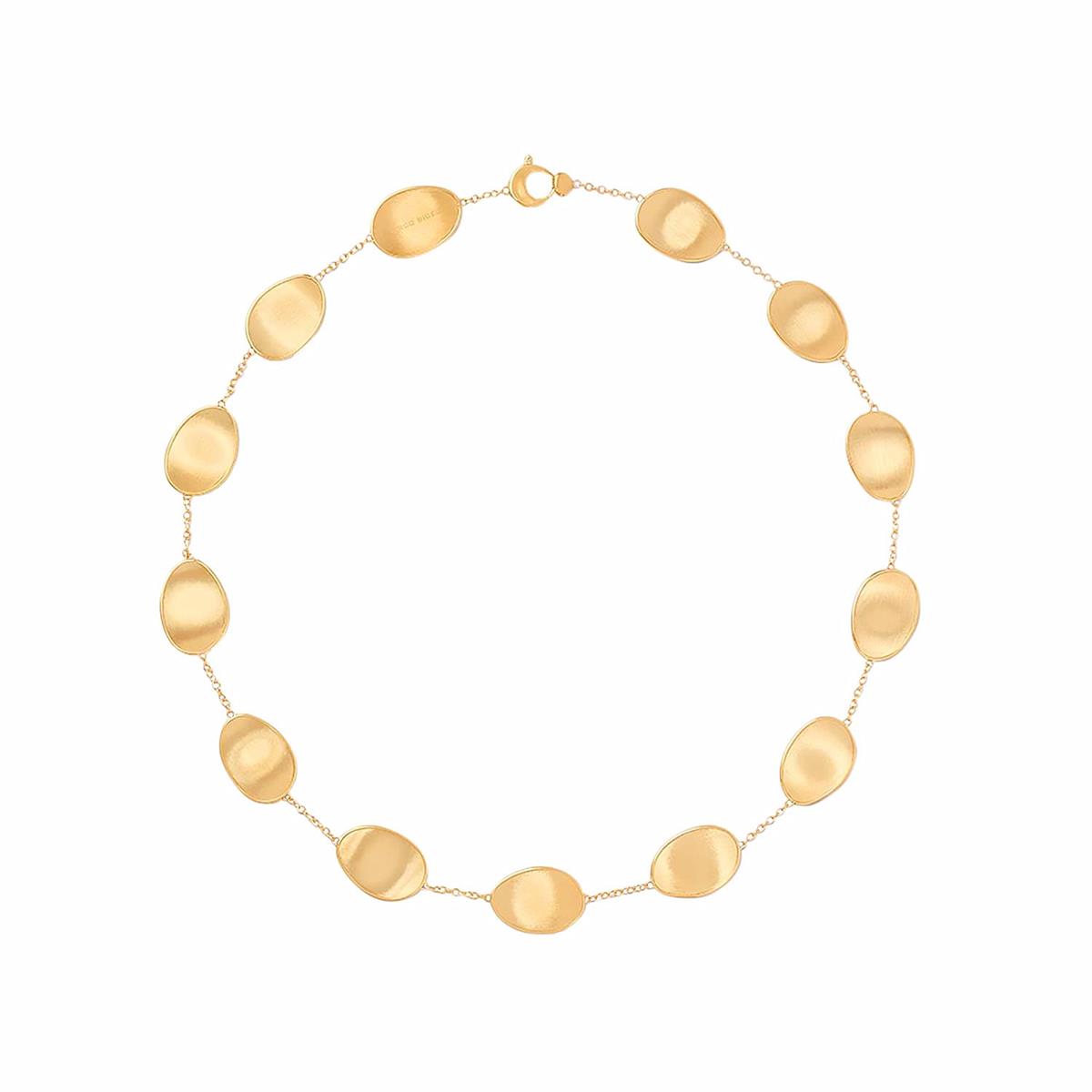 Marco Bicego Lunaria 18k Yellow Gold Petal Chain Necklace