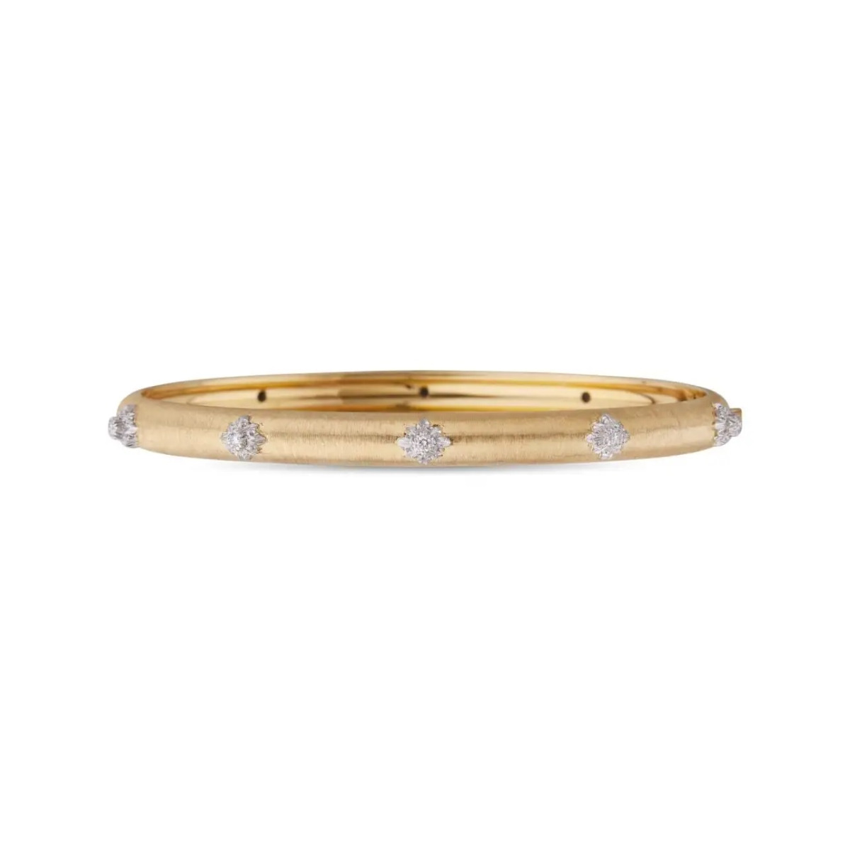 Buccellati Macri Bombe 18k Yellow Gold Diamond Bracelet