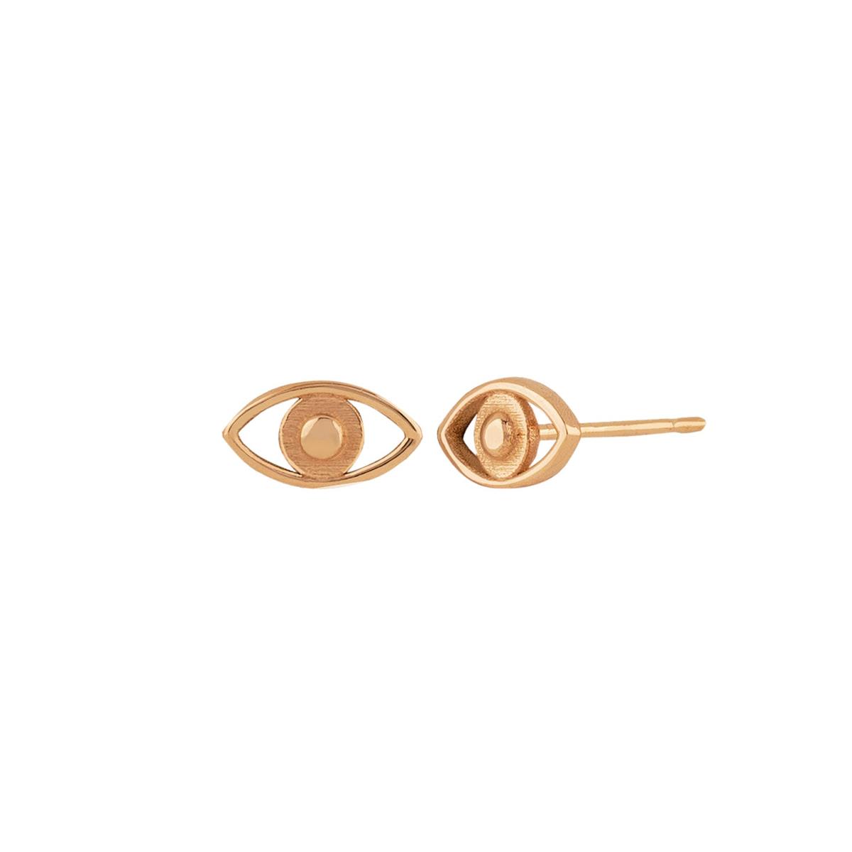 London Collection Small Evil Eye Stud Earrings