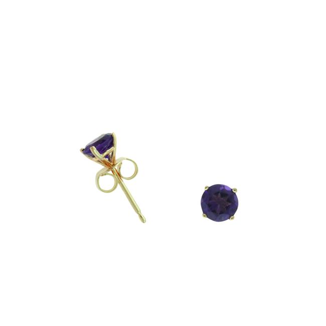 London Collection 14k Yellow Gold Gemstone Stud Earrings
