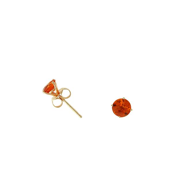 London Collection 14k Yellow Gold Gemstone Stud Earrings