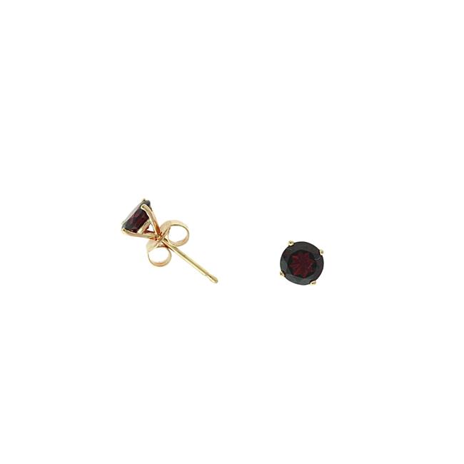London Collection 14k Yellow Gold Gemstone Stud Earrings