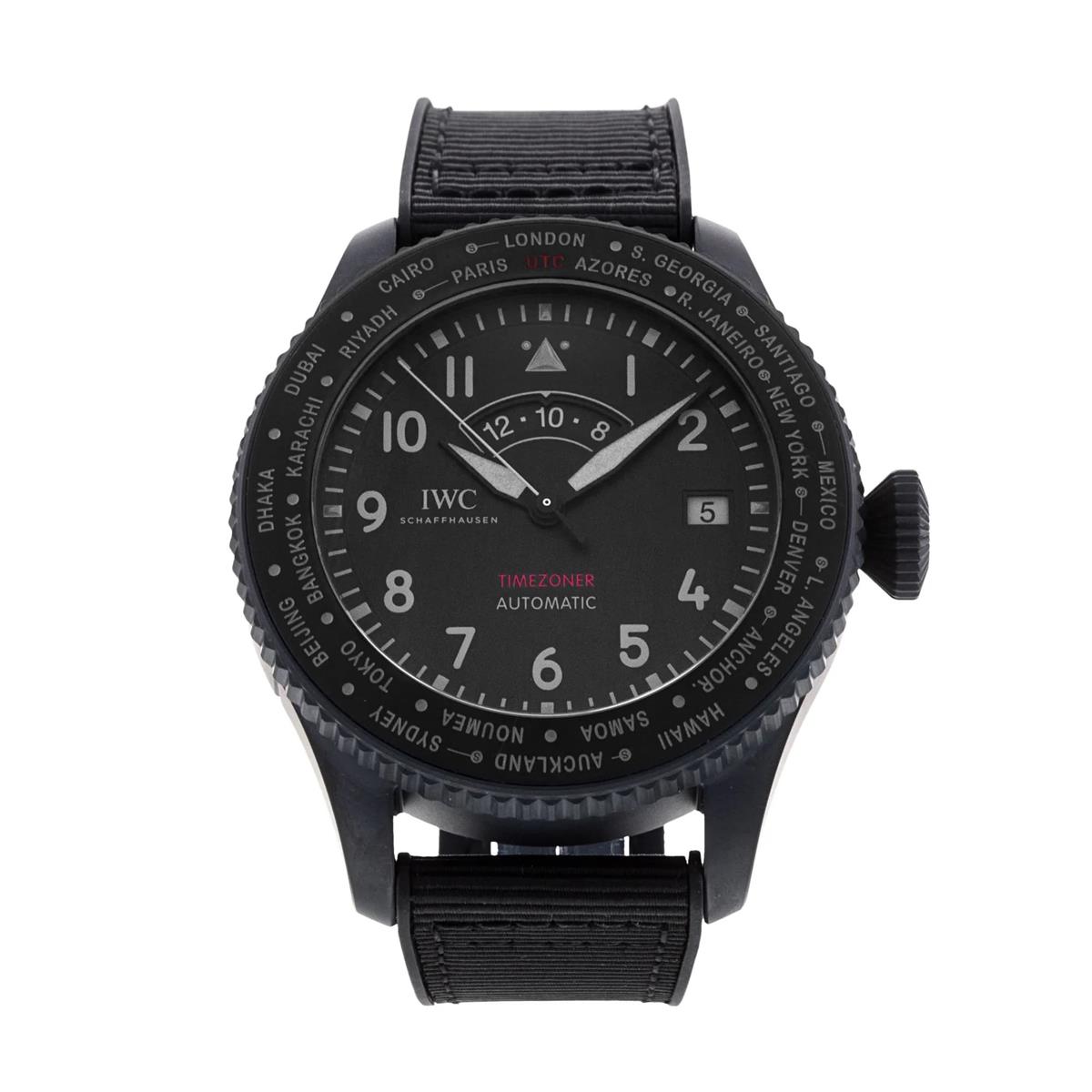 IWC Pilots Watch Timezoner Top Gun 46 
