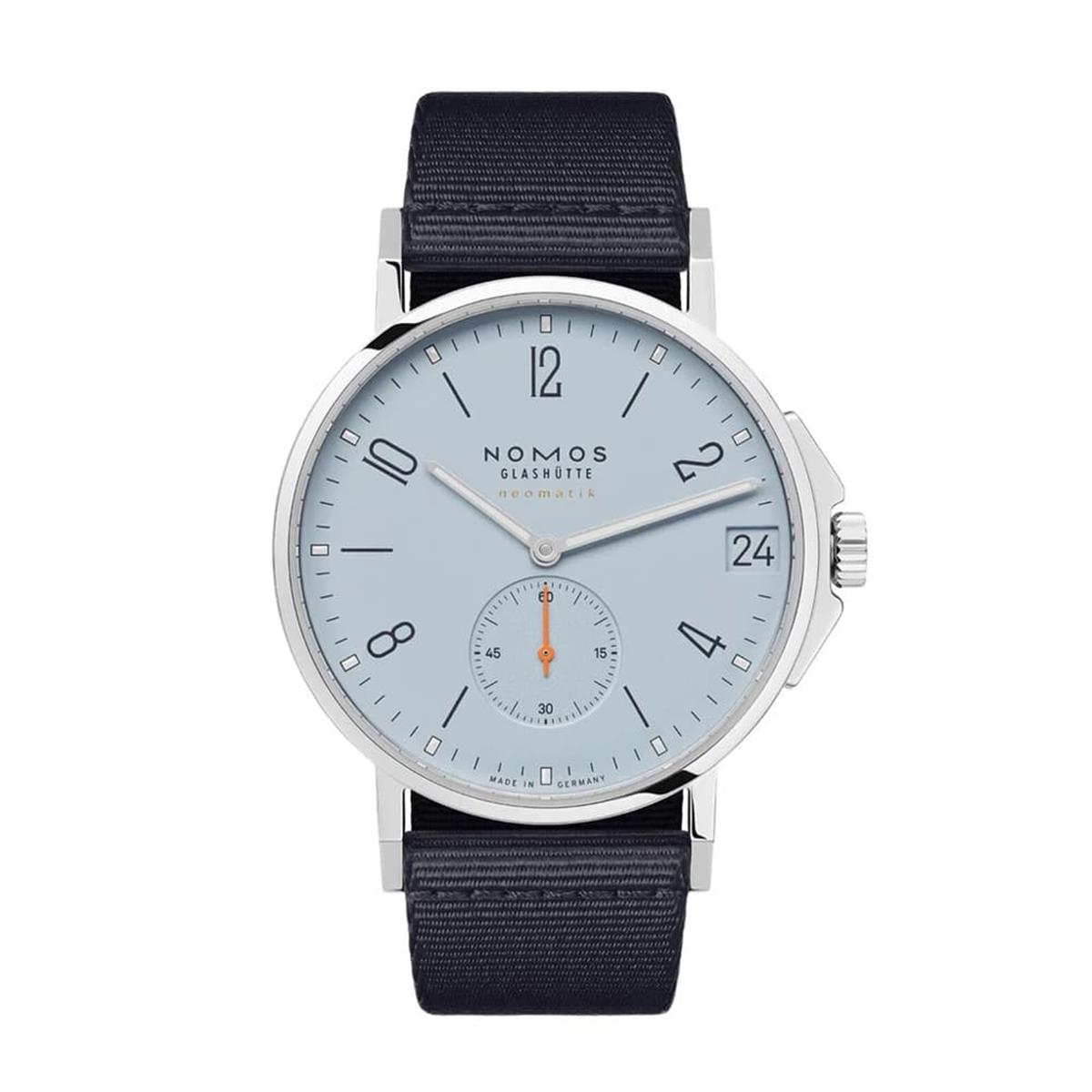 Nomos Glashutte Ahoi Neomatik 38 Date Sky Blue