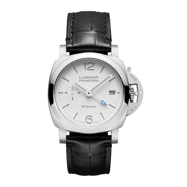 Panerai Luminor Quaranta BiTempo White