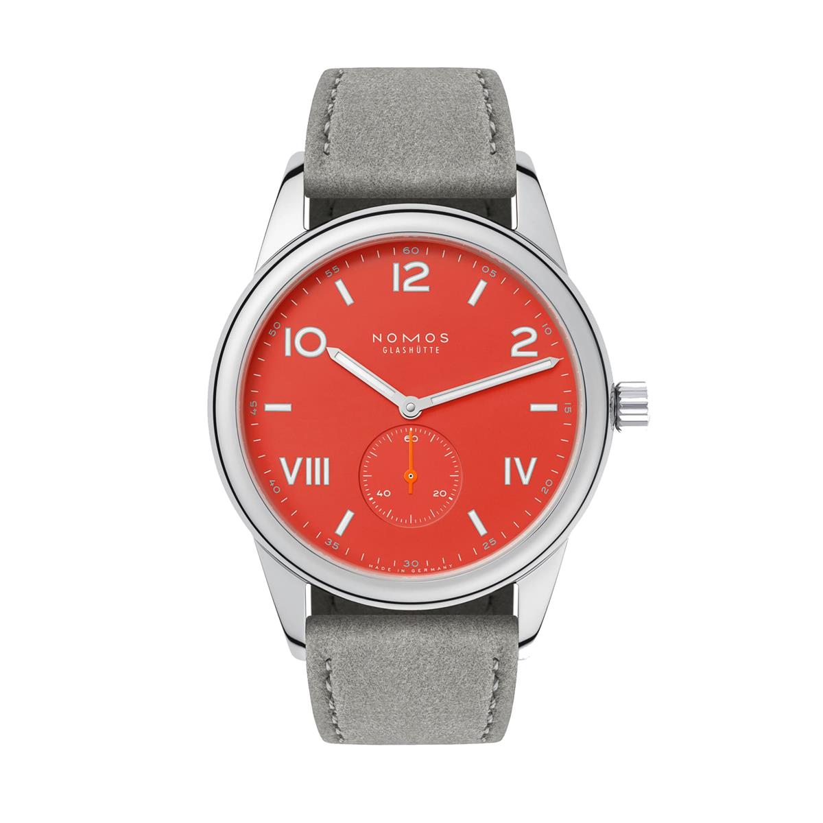 Nomos Glashutte Club Campus 38 Nonstop Red