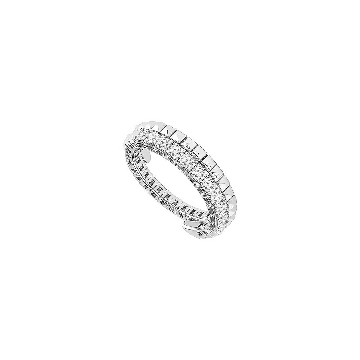 Flexie by London 14k Gold Diamond Double Wrap Ring