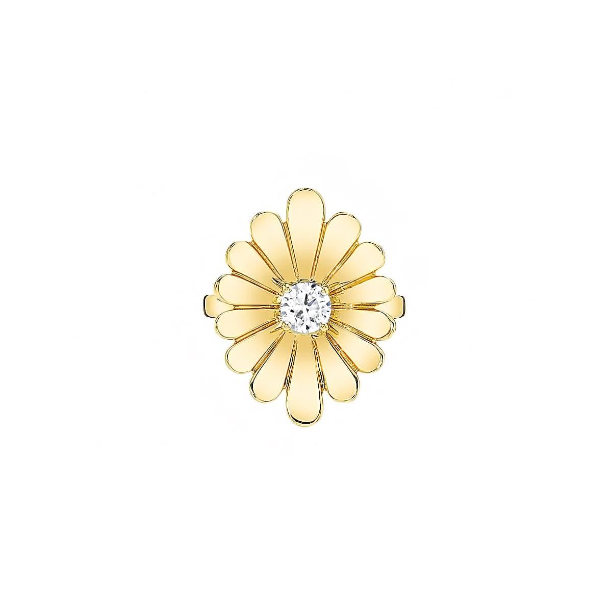 Anita Ko 18k Yellow Gold Diamond Flower Ring