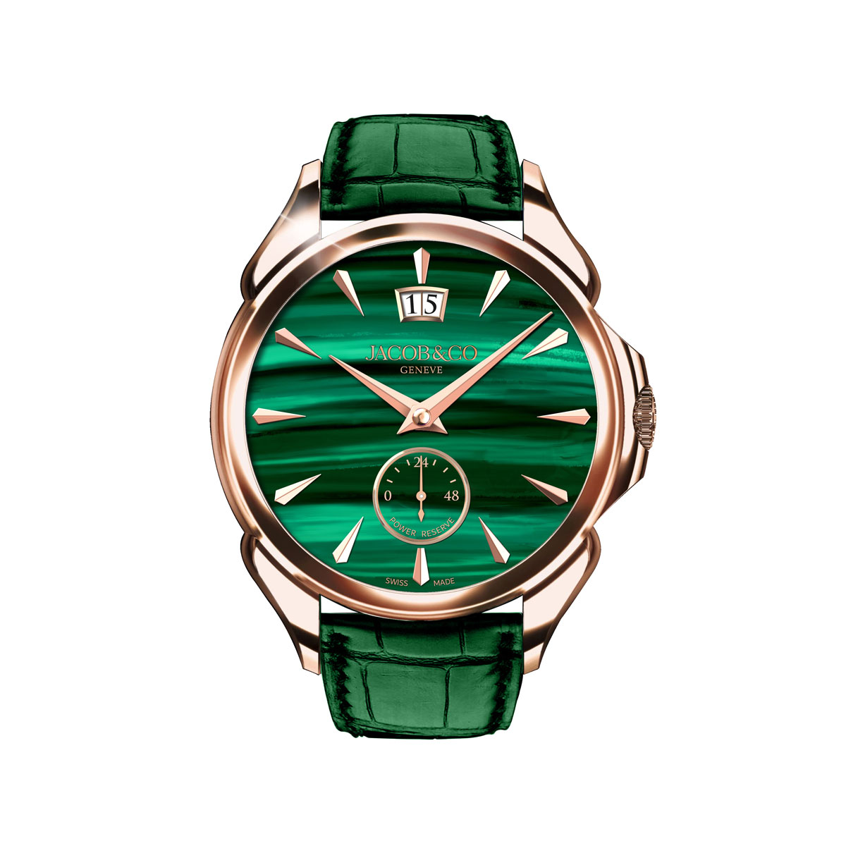 Jacob & Co Palatial Big Date Malachite