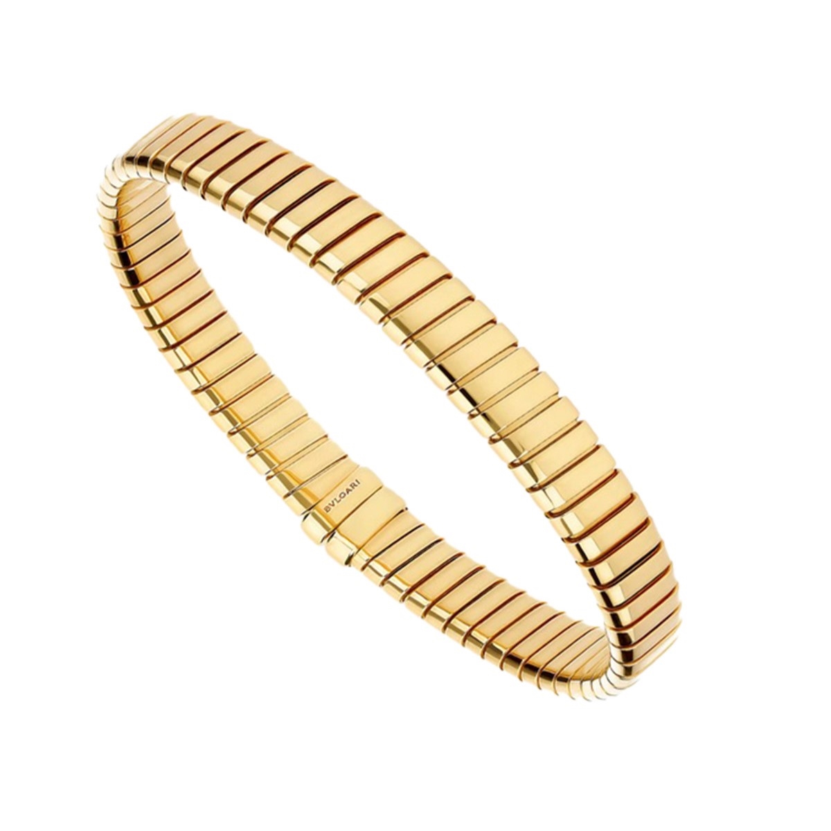 Bvlgari Tubogas 18k Yellow Gold Classic Bracelet