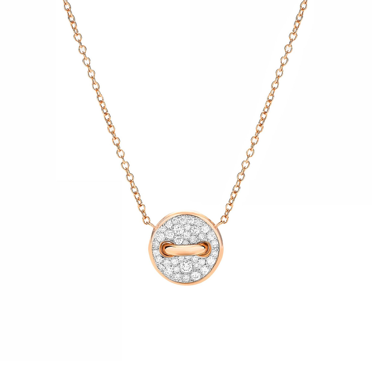 Pomellato Pom Pom Dot Diamond Pendant Necklace