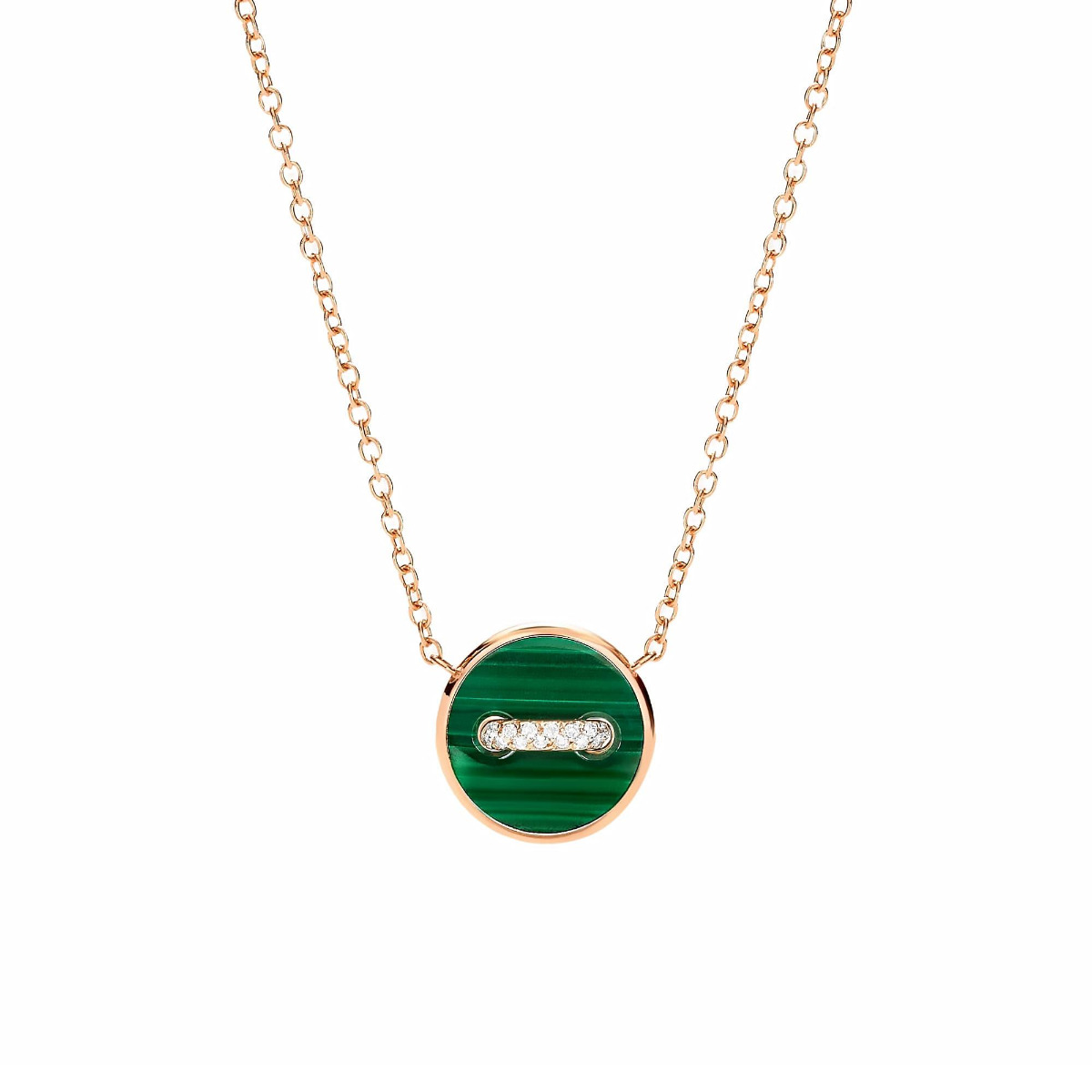 Pomellato Pom Pom Dot Malachite Necklace