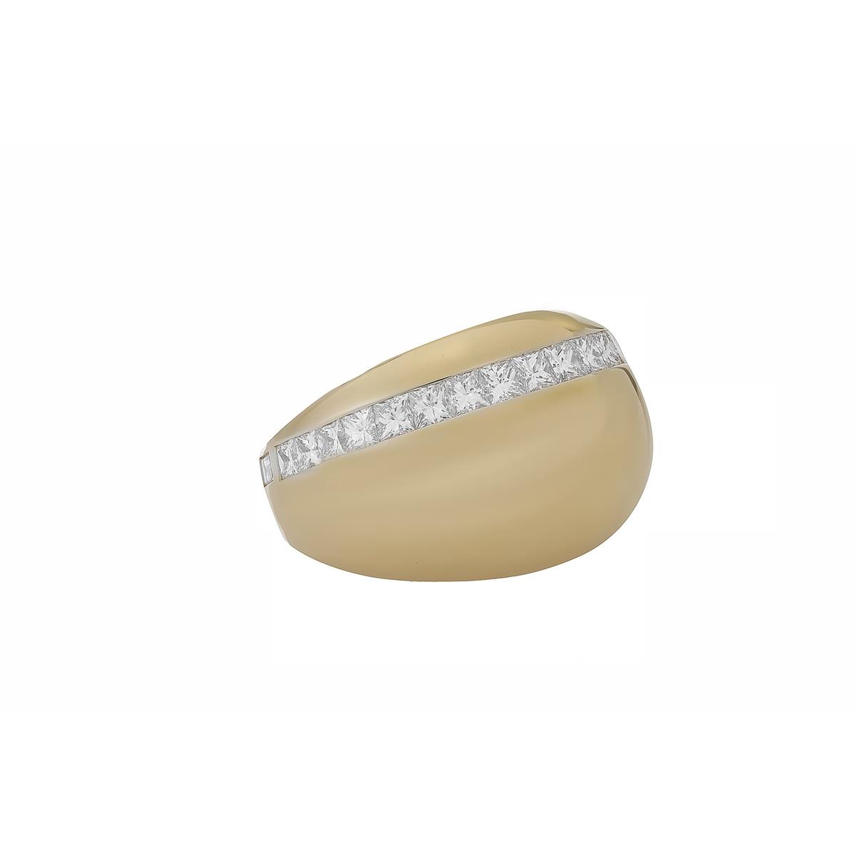 London Collection 18k Gemstone Dome Ring