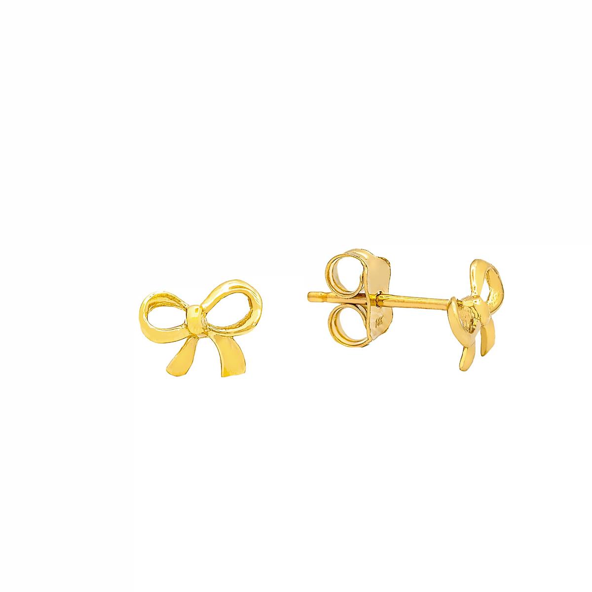 London Collection Mini Bow Stud Earrings