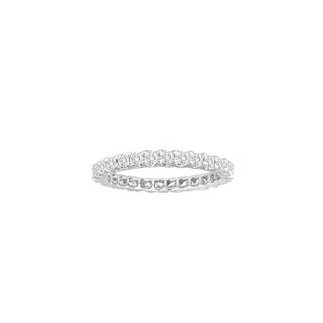 TWO By London Platinum Diamond Trellis Eternity Band