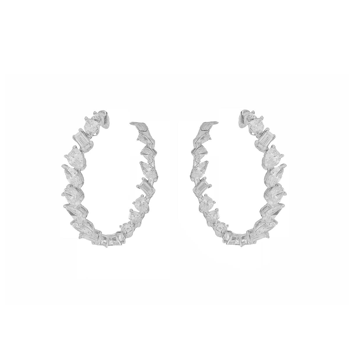 Not Your Average Diamond Hoop - Because LJ Doesn