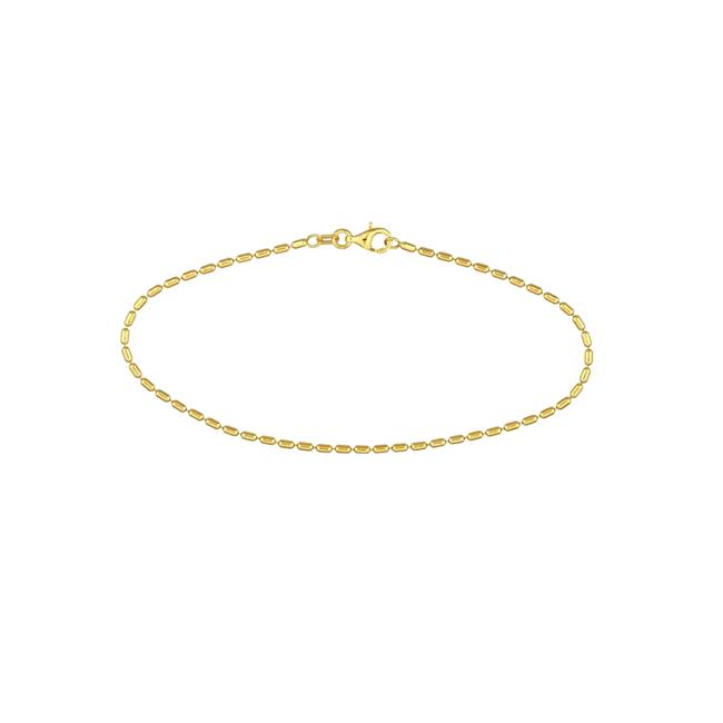 London Collection 14k Yellow Gold Bead Chain Bracelet