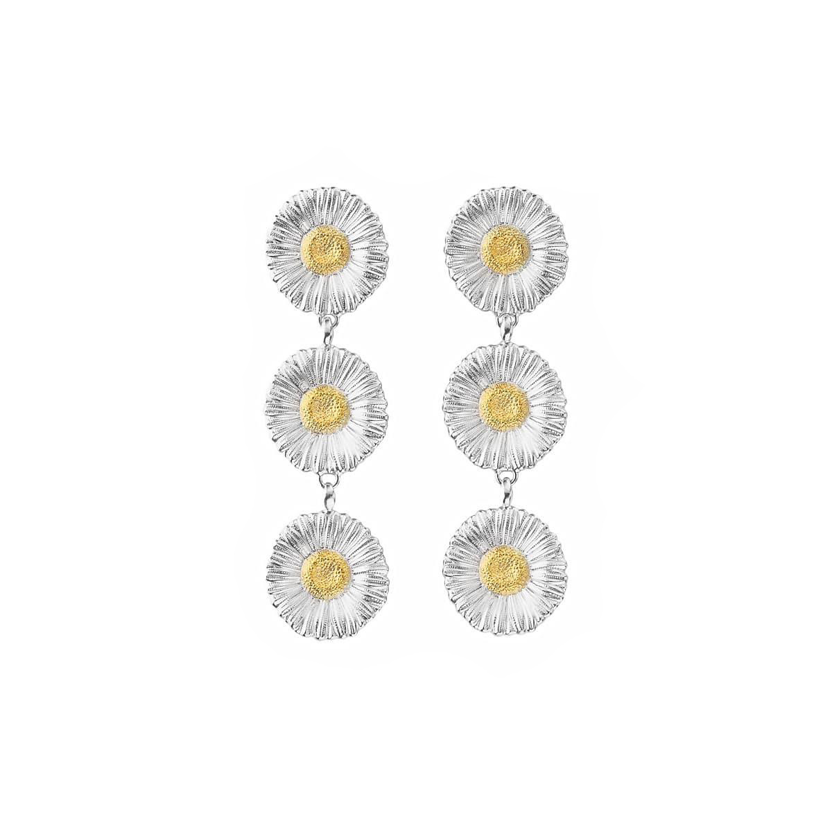 Buccellati Blossoms Vermeil Sterling Silver Drop Earrings