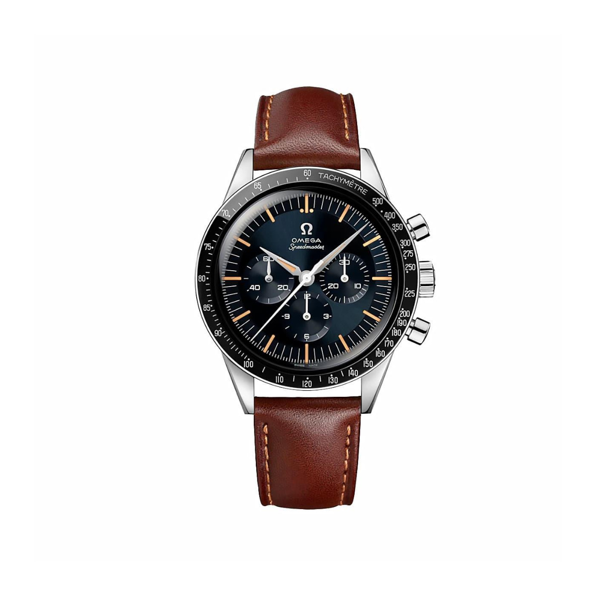 OMEGA Speedmaster First Omega in Space Brown Strap